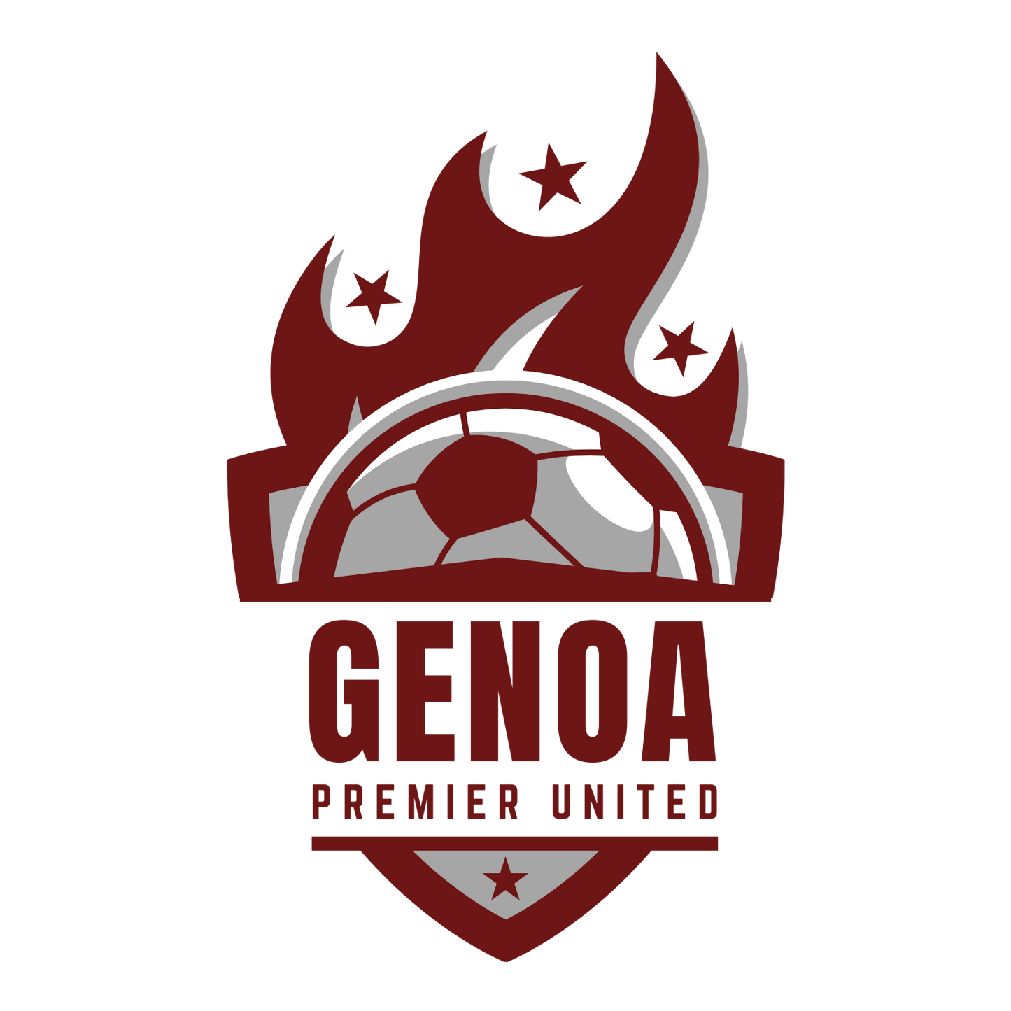 GPU Logo Car Decal with player number