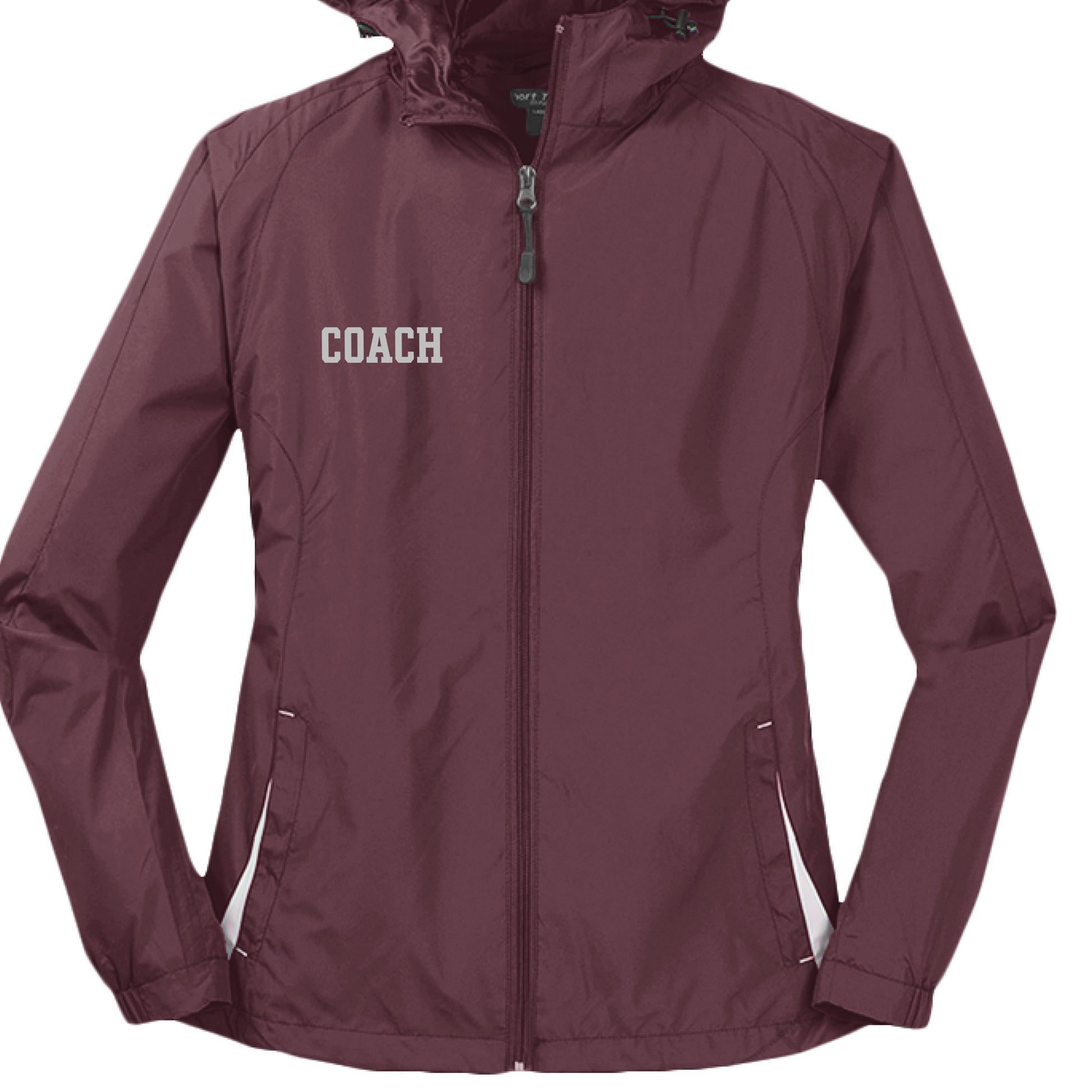 Maroon/ White - FRONT